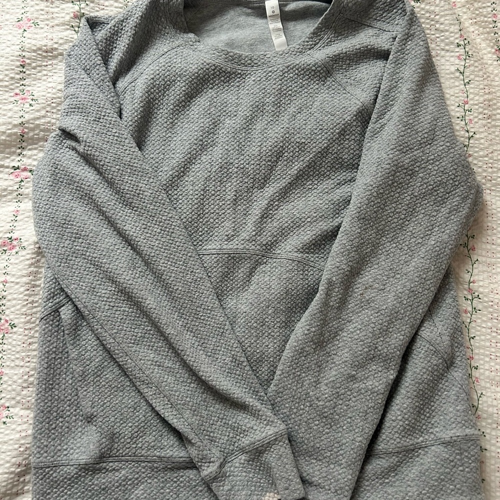 Lululemon Double Knit Cotton Sweashirt